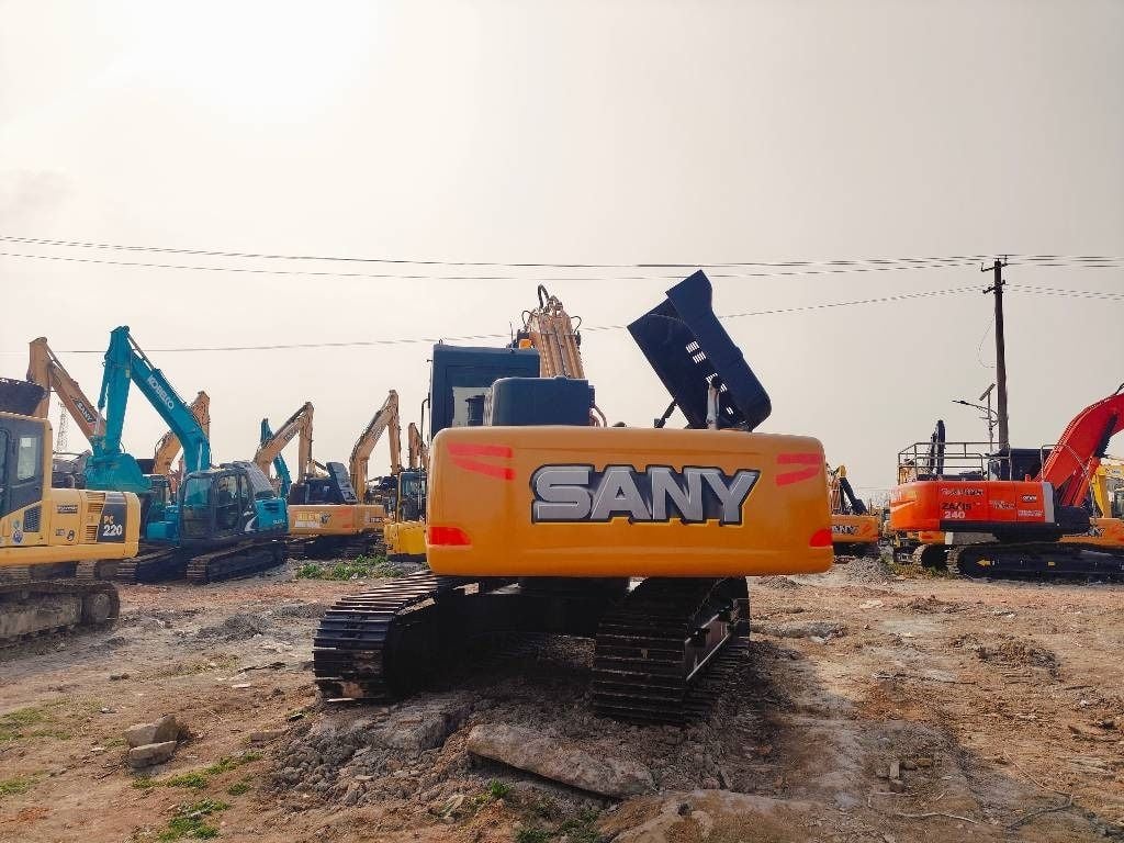 2024 Sany SY215C crawler excavator, rear view