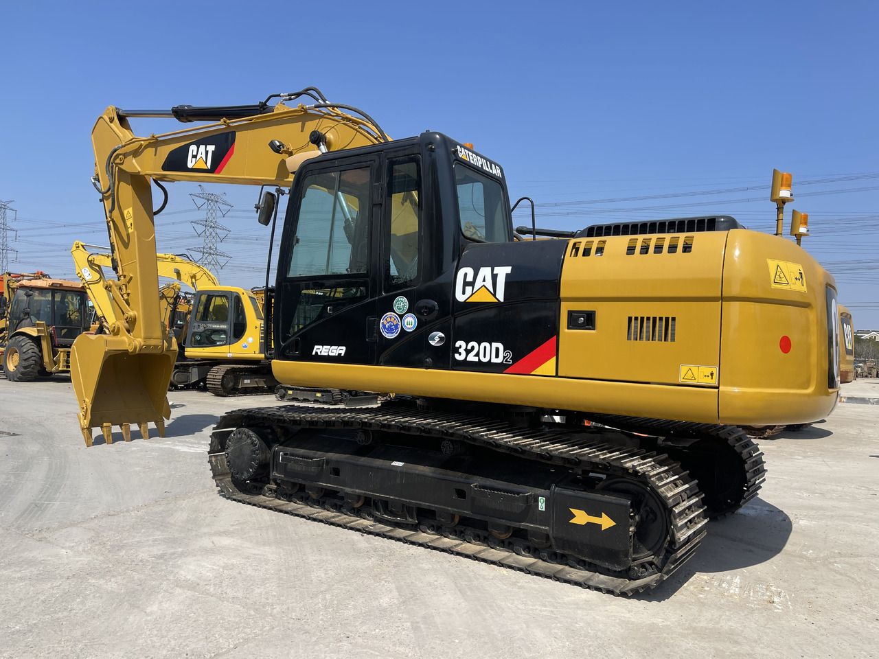 2023 Caterpillar 320D2 Raupenbagger, Seitenansicht 2023 Caterpillar 320D2 Raupenbagger, Seitenansicht