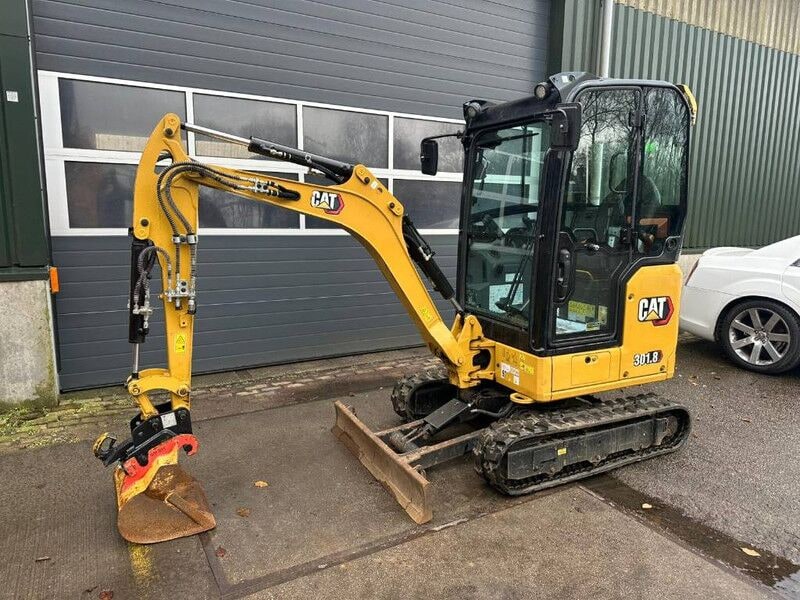 2021 Caterpillar 301.8 mini excavator, side view
