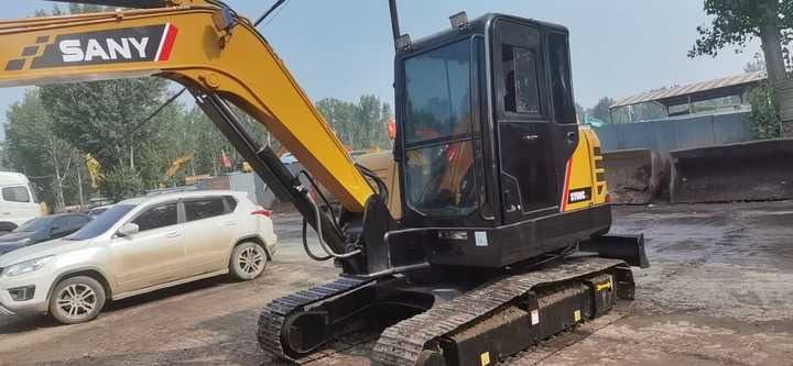 2020 Sany SY60C mini excavator, side view 2020 Sany SY60C mini excavator, side view
