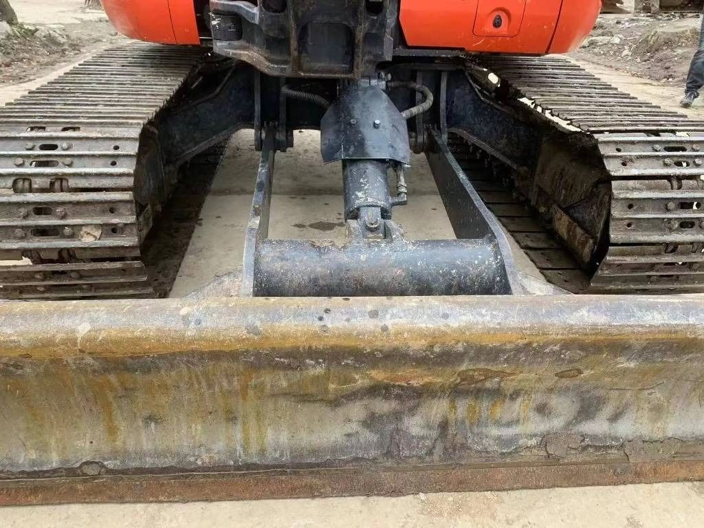 2024 Kubota KX163-5 mini excavator front blade view 2024 Kubota KX163-5 mini excavator front blade view