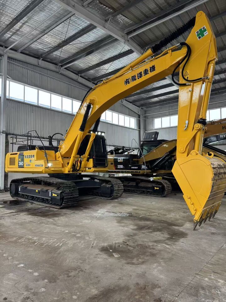 2024 Komatsu PC360 crawler excavator, side profile view