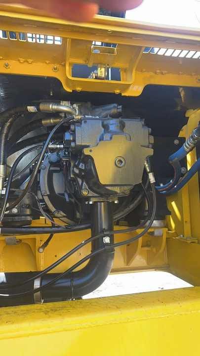 2022 Komatsu PC300-7 crawler excavator engine compartment detail 2022 Komatsu PC300-7 crawler excavator engine compartment detail