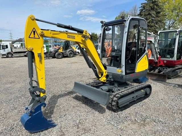 2023 Wacker Neuson ET24 VDS mini excavator, front three-quarter view 2023 Wacker Neuson ET24 VDS mini excavator, front three-quarter view