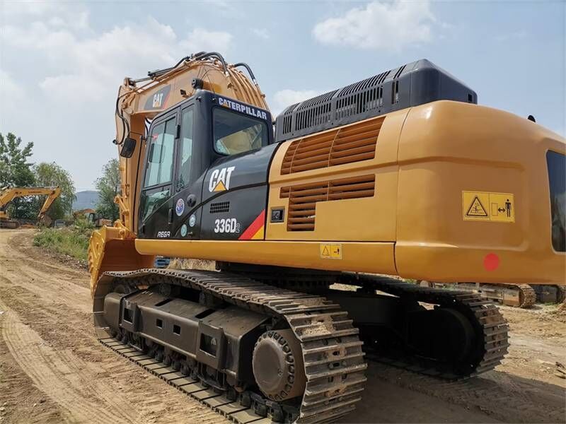2024 Caterpillar 336D2 crawler excavator, rear three-quarter view 2024 Caterpillar 336D2 crawler excavator, rear three-quarter view