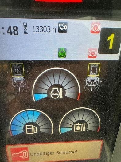 2012 Caterpillar M322D Wheel Excavator instrument cluster display