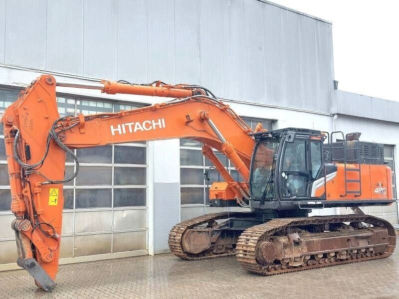 2021 Hitachi ZX490 LCH-7 crawler excavator side view