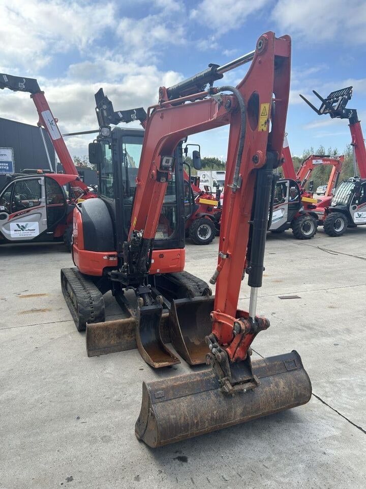 2022 Kubota U36-4 mini excavator, front three-quarter view 2022 Kubota U36-4 mini excavator, front three-quarter view