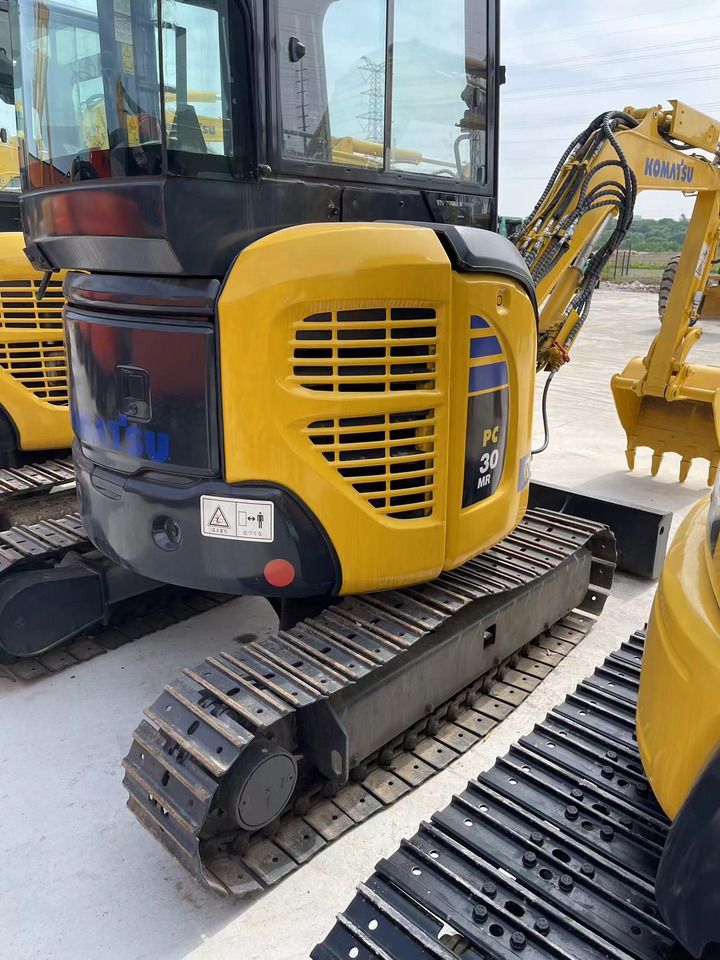 2020 Komatsu PC30MR-3 mini excavator rear quarter view