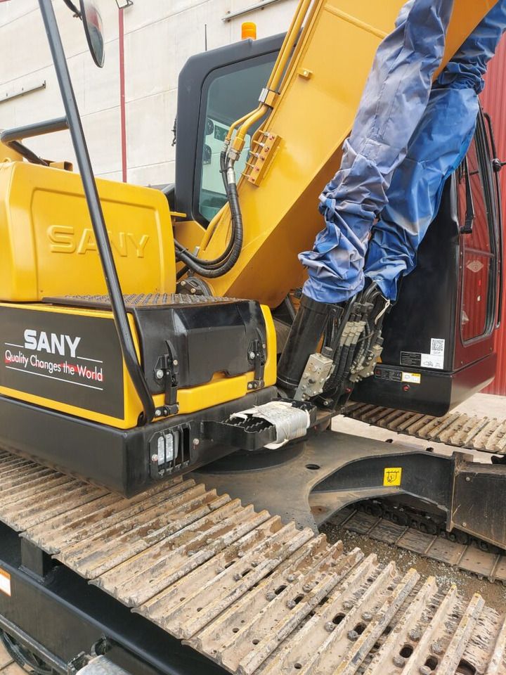 2022 Sany SY135C crawler excavator side view