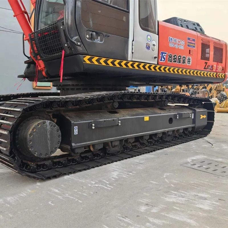 Hitachi ZX350 crawler excavator side view Hitachi ZX350 crawler excavator side view