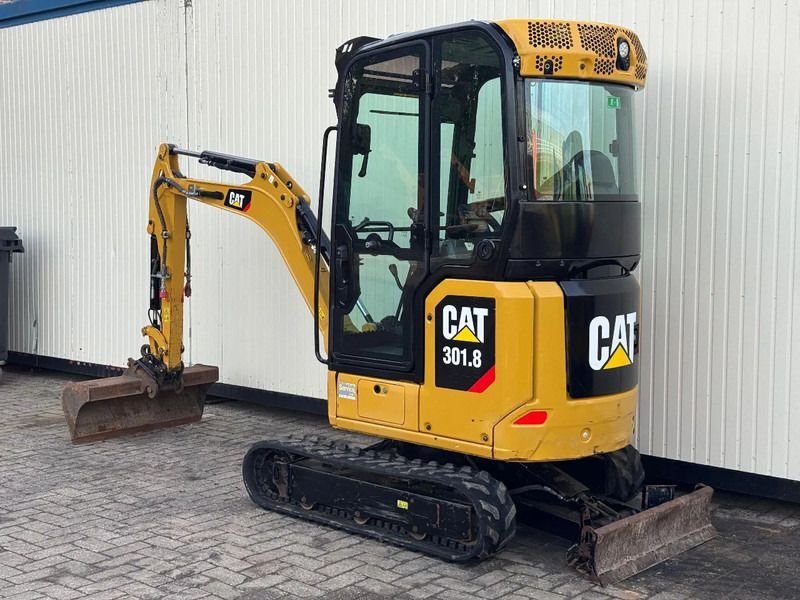 2019 Caterpillar 301.8 NEXTGEN mini excavator, side view