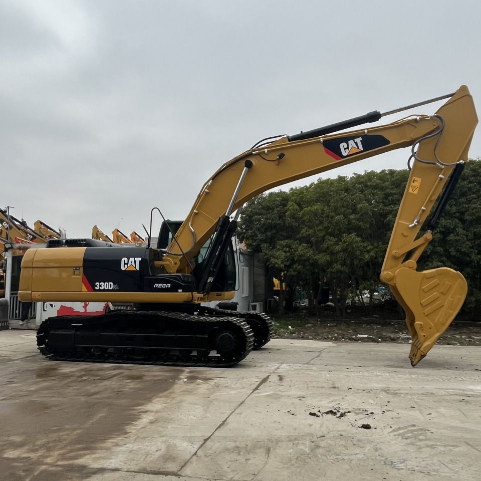 2023 Caterpillar 330D2L crawler excavator, side view