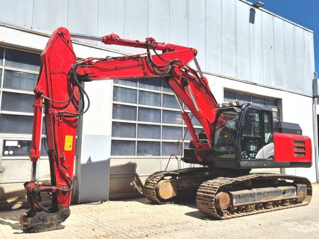 2016 Hitachi ZX300LCN-6 crawler excavator, side view