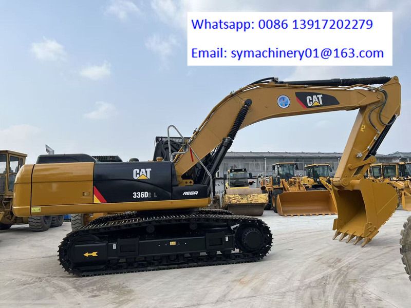 2025 Caterpillar 336D2 L crawler excavator, side profile view 2025 Caterpillar 336D2 L crawler excavator, side profile view