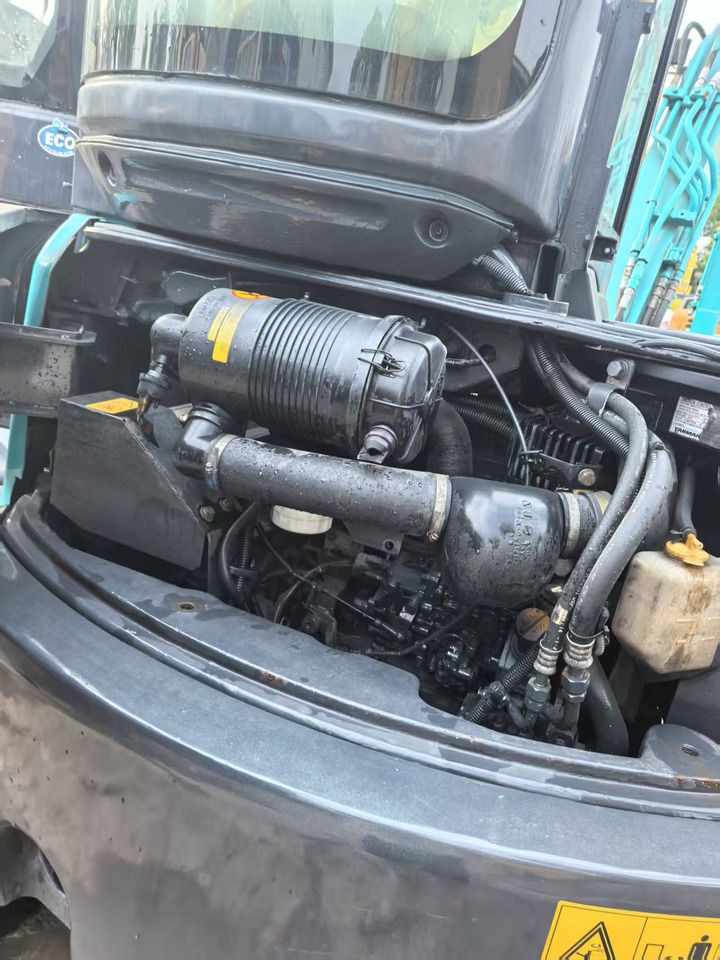 2022 Kobelco SK55SR mini excavator engine compartment view