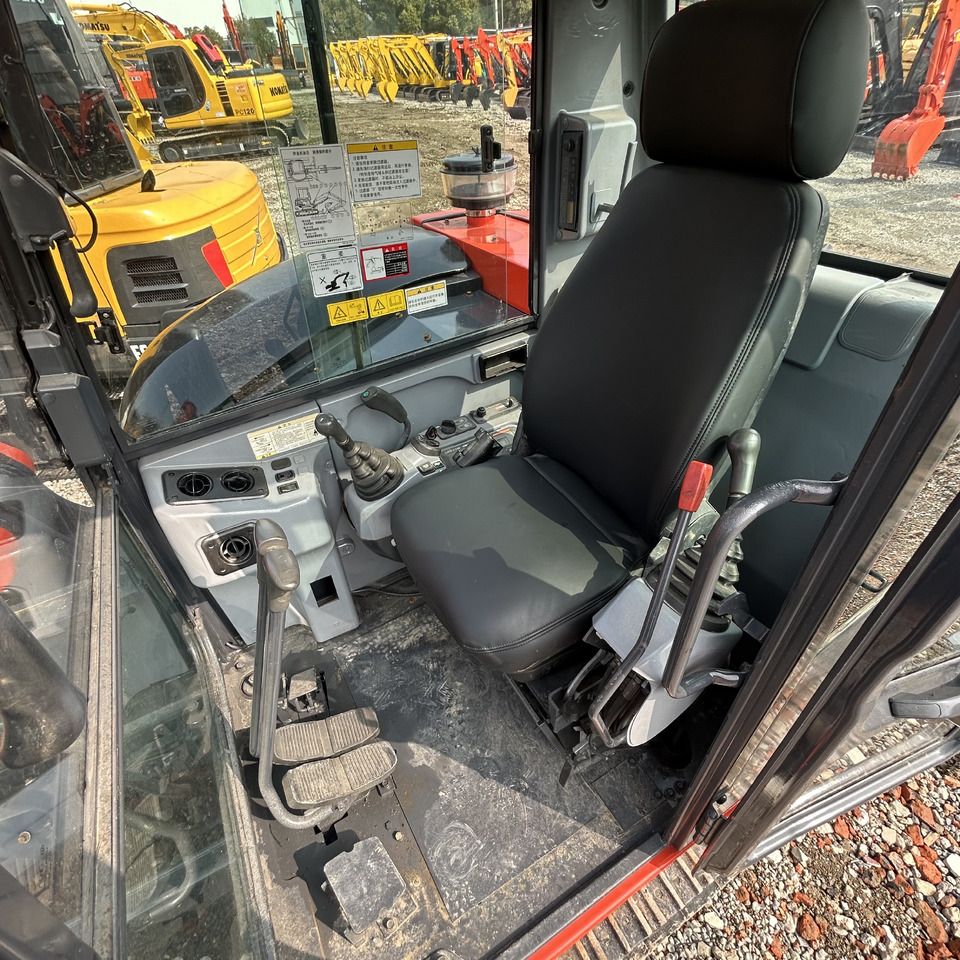 2024 Kubota KX183-3 mini excavator interior cab view 2024 Kubota KX183-3 mini excavator interior cab view