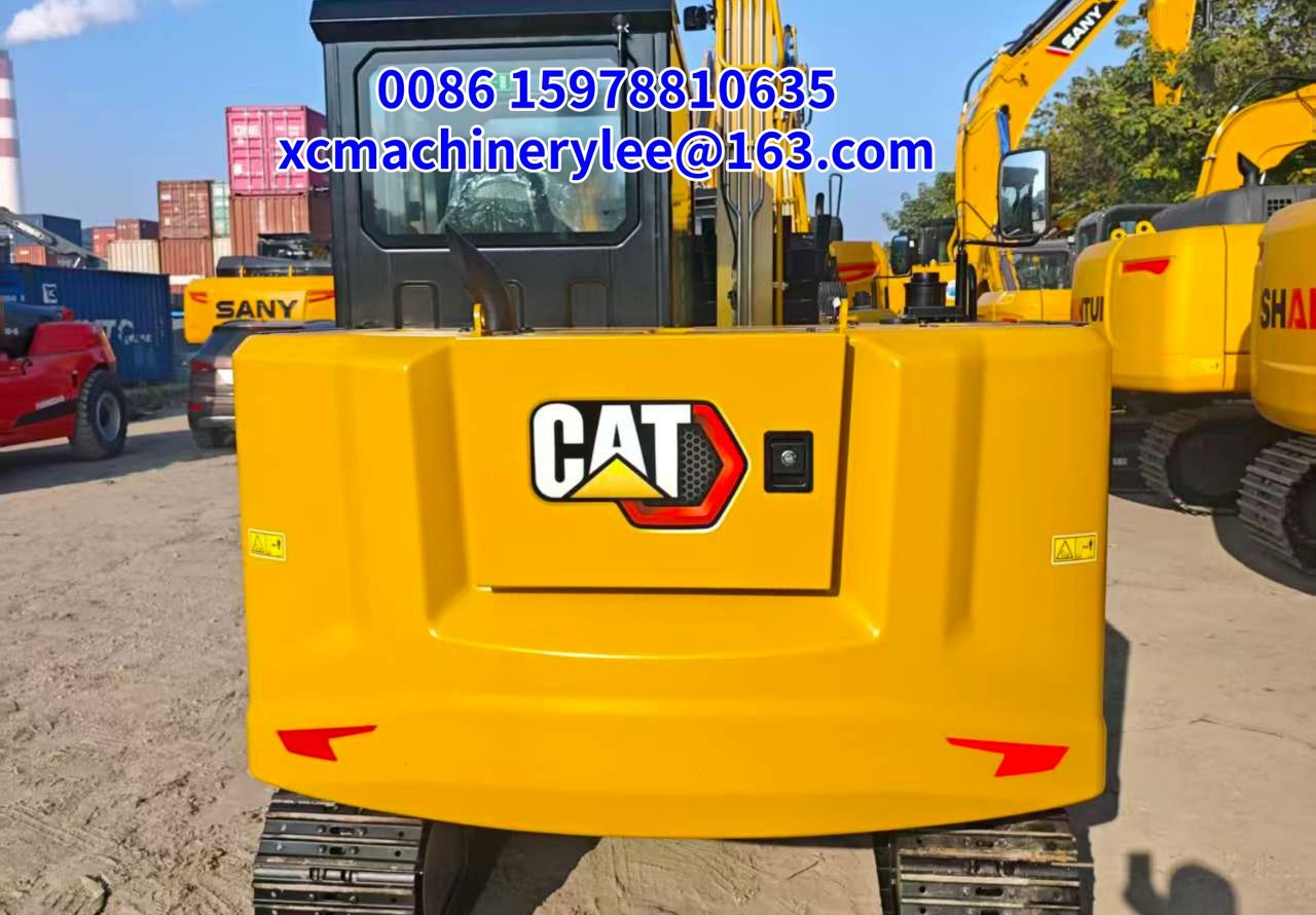2025 Caterpillar 305.5 mini excavator rear view 2025 Caterpillar 305.5 mini excavator rear view