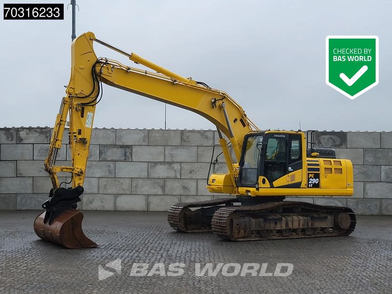 2018 Komatsu PC290LC-11 crawler excavator, side view