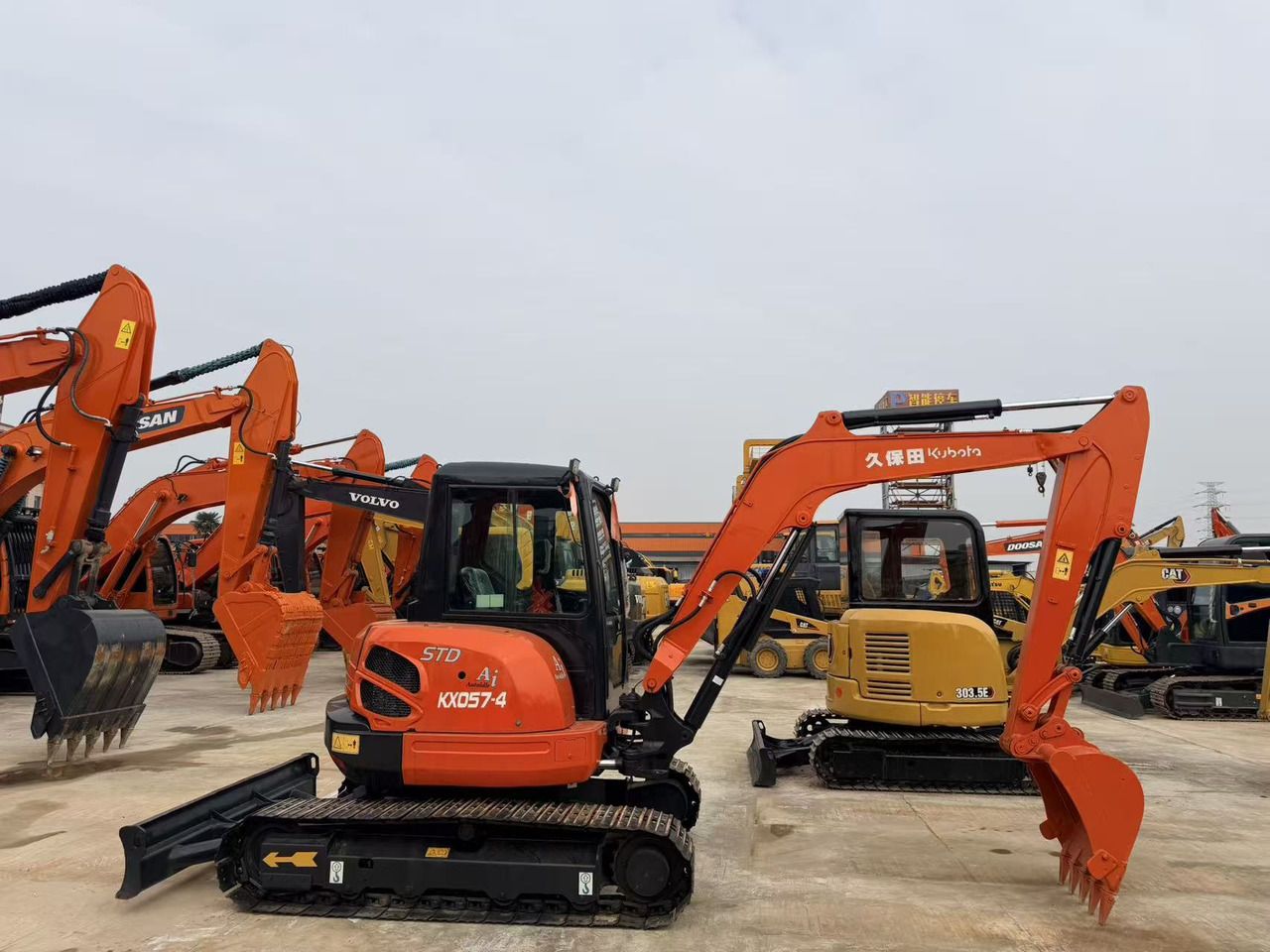 2022 Kubota KX057-4 Mini-pelle