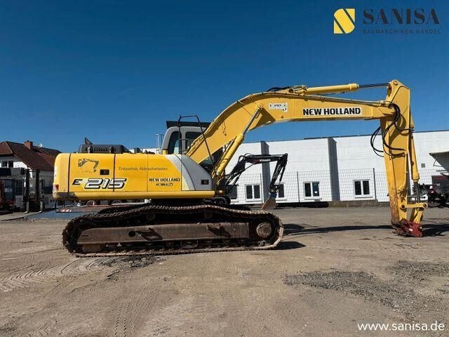 2006 New Holland E215 crawler excavator side view