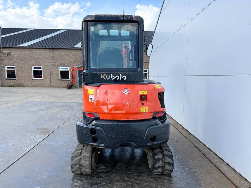 2020 Kubota KX037-4 mini excavator, rear view 2020 Kubota KX037-4 mini excavator, rear view