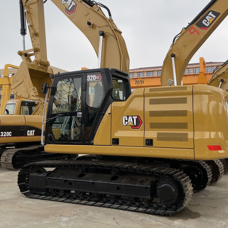 2024 Caterpillar 320GC crawler excavator side view