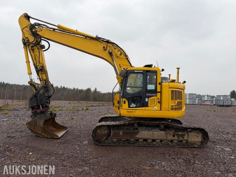 2021 Komatsu PC228USLC-11E0 excavator, side view