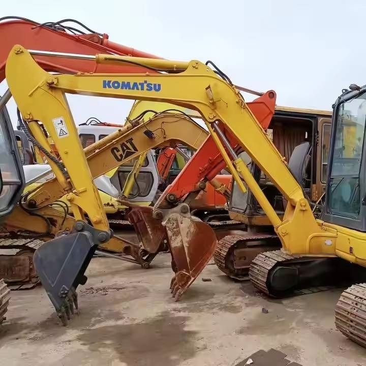 2024 Komatsu PC-55MR mini excavator, side view 2024 Komatsu PC-55MR mini excavator, side view