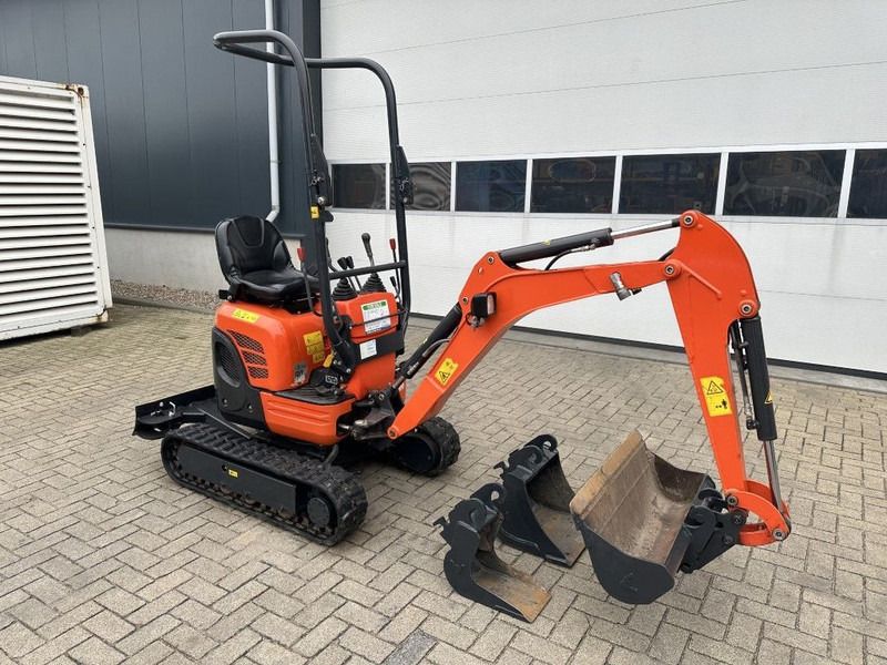 2021 Kubota U10-3 mini excavator, side view