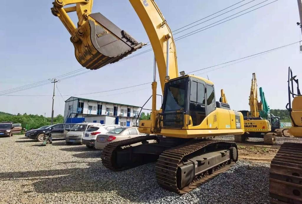 2024 Komatsu PC350-7 crawler excavator, front three-quarter view 2024 Komatsu PC350-7 crawler excavator, front three-quarter view