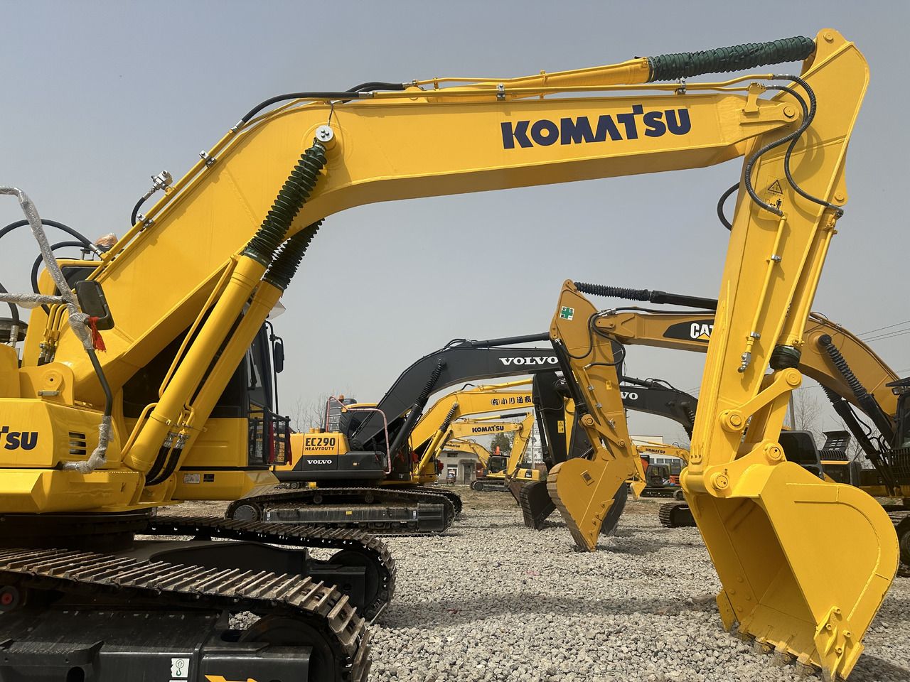 2023 Komatsu PC240LC-8 crawler excavator side view
