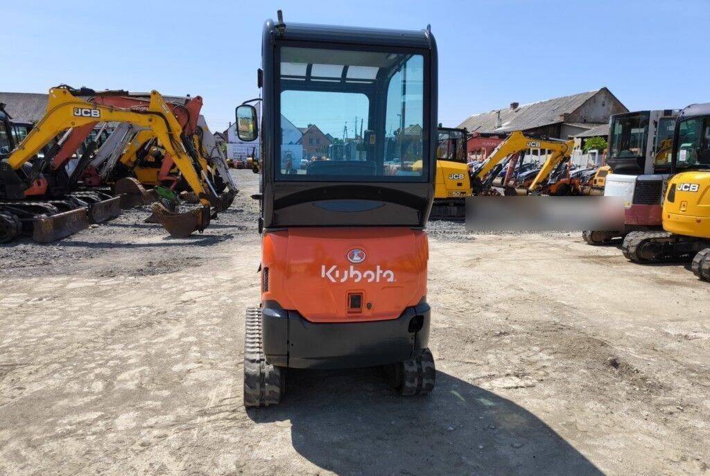 2017 Kubota KX016-4 mini excavator, rear view 2017 Kubota KX016-4 mini excavator, rear view