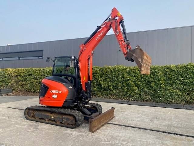 2021 Kubota U50-5 mini excavator, side view 2021 Kubota U50-5 mini excavator, side view