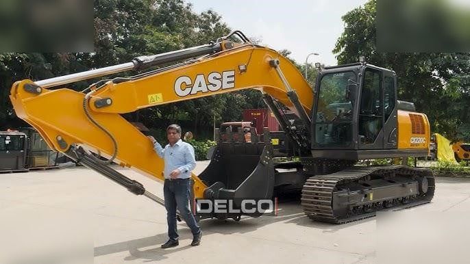 2026 CASE CX220C LC crawler excavator, side view 2026 CASE CX220C LC crawler excavator, side view