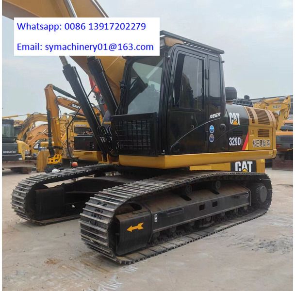 2024 Caterpillar 329D2 crawler excavator, side view