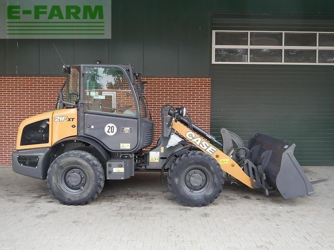 2023 CASE 21F XT mini excavator side view