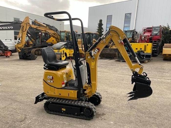 2021 Caterpillar 300.9D mini excavator, side view 2021 Caterpillar 300.9D mini excavator, side view
