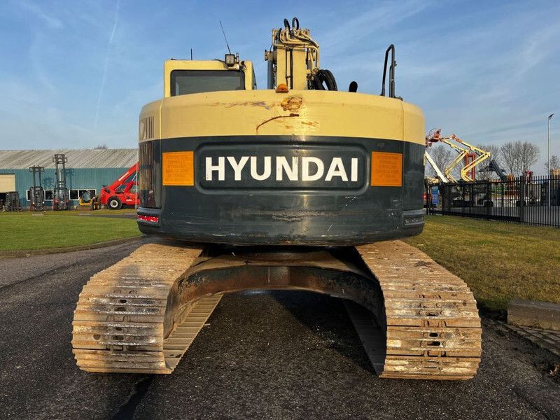 2014 Hyundai R235LCR-9A crawler excavator, rear view
