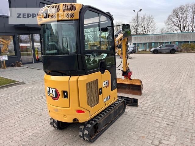 2021 Caterpillar 301.8 mini excavator rear three-quarter view 2021 Caterpillar 301.8 mini excavator rear three-quarter view