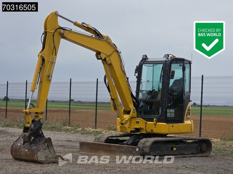 2024 Komatsu PC55MR-5 mini excavator, side view 2024 Komatsu PC55MR-5 mini excavator, side view