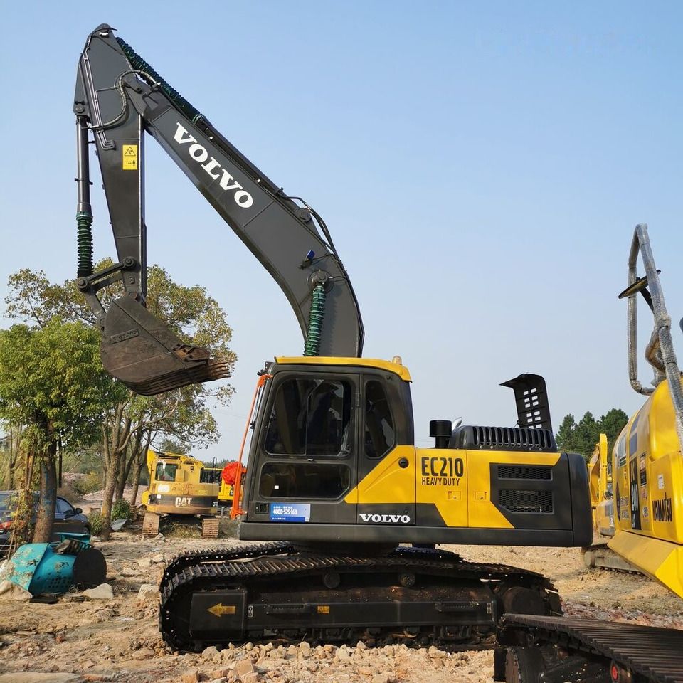 2023 Volvo EC210 crawler excavator side view