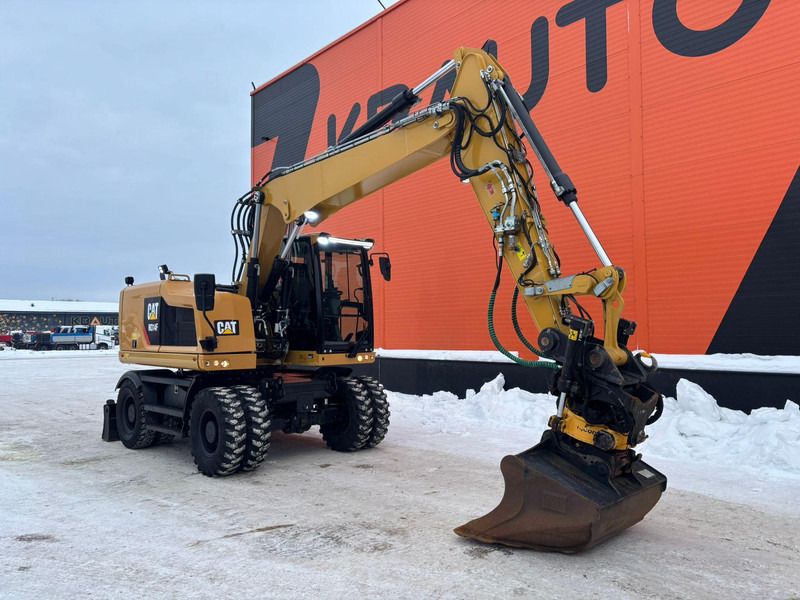2017 Caterpillar M314F wheel excavator, side view 2017 Caterpillar M314F wheel excavator, side view