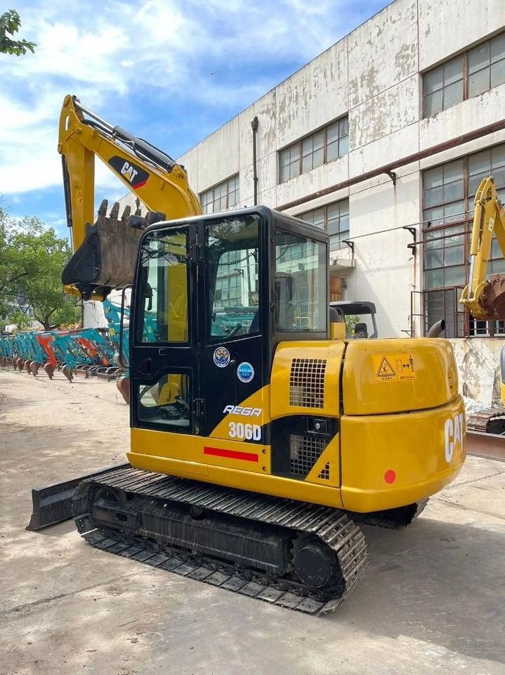 2018 Caterpillar 306D mini excavator, rear three-quarter view 2018 Caterpillar 306D mini excavator, rear three-quarter view