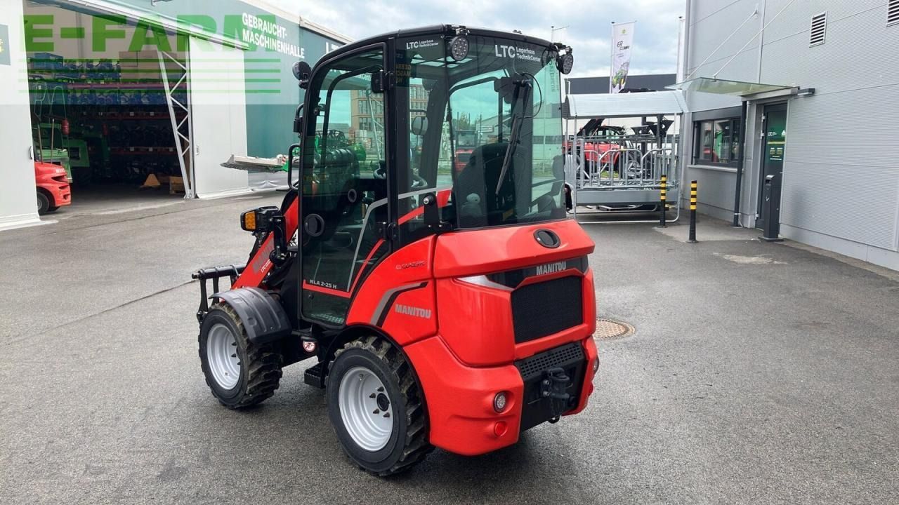 2023 Manitou MLA 2-25 H mini excavator, rear three-quarter view 2023 Manitou MLA 2-25 H mini excavator, rear three-quarter view