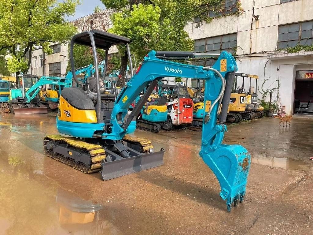 2024 Kubota U-20 mini excavator, three-quarter view 2024 Kubota U-20 mini excavator, three-quarter view