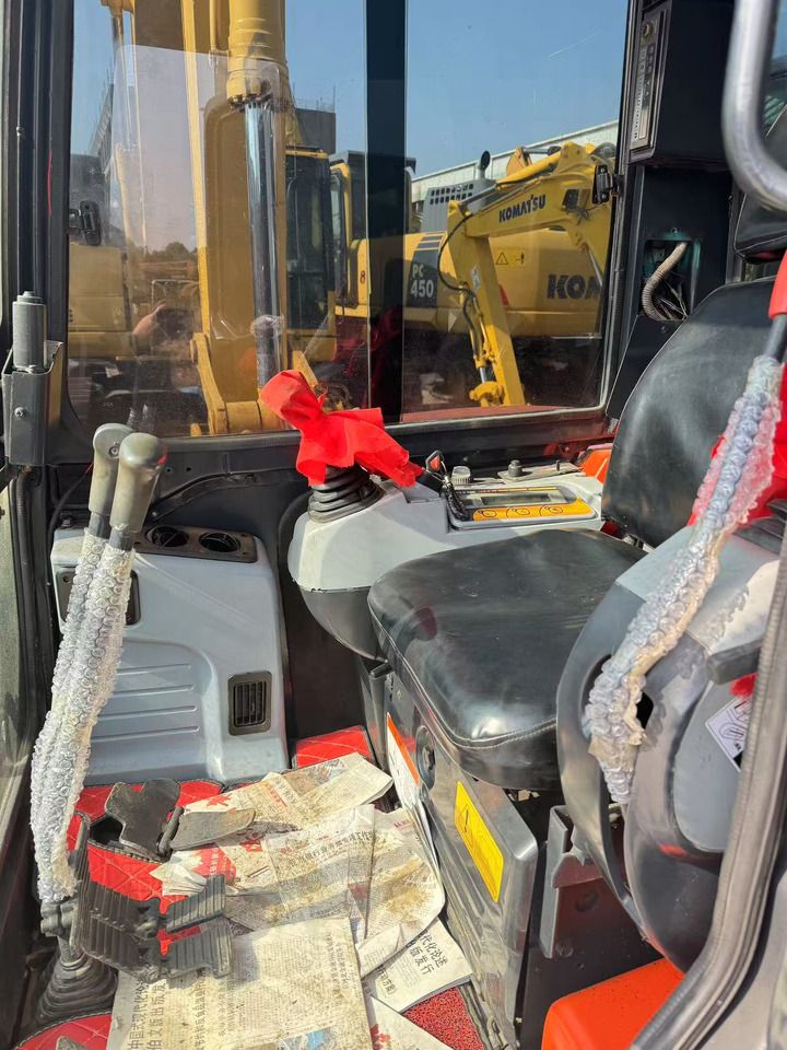 2022 Kubota U55-4 Mini Excavator interior view