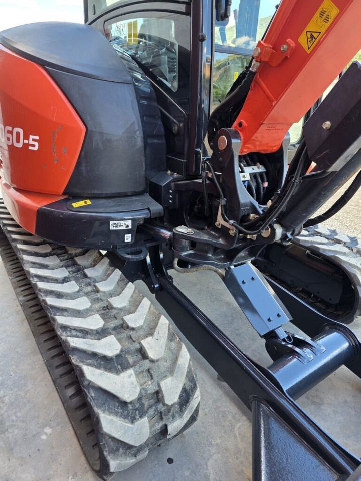 2022 Kubota KX060-5 mini excavator side view