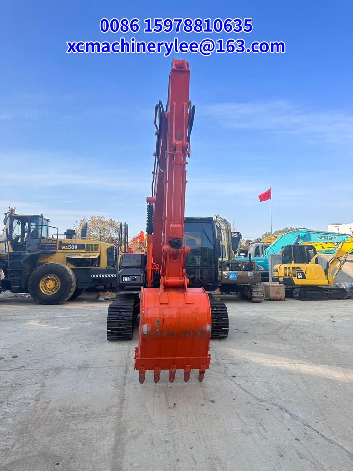 2024 Hitachi ZX120 crawler excavator, front view 2024 Hitachi ZX120 crawler excavator, front view