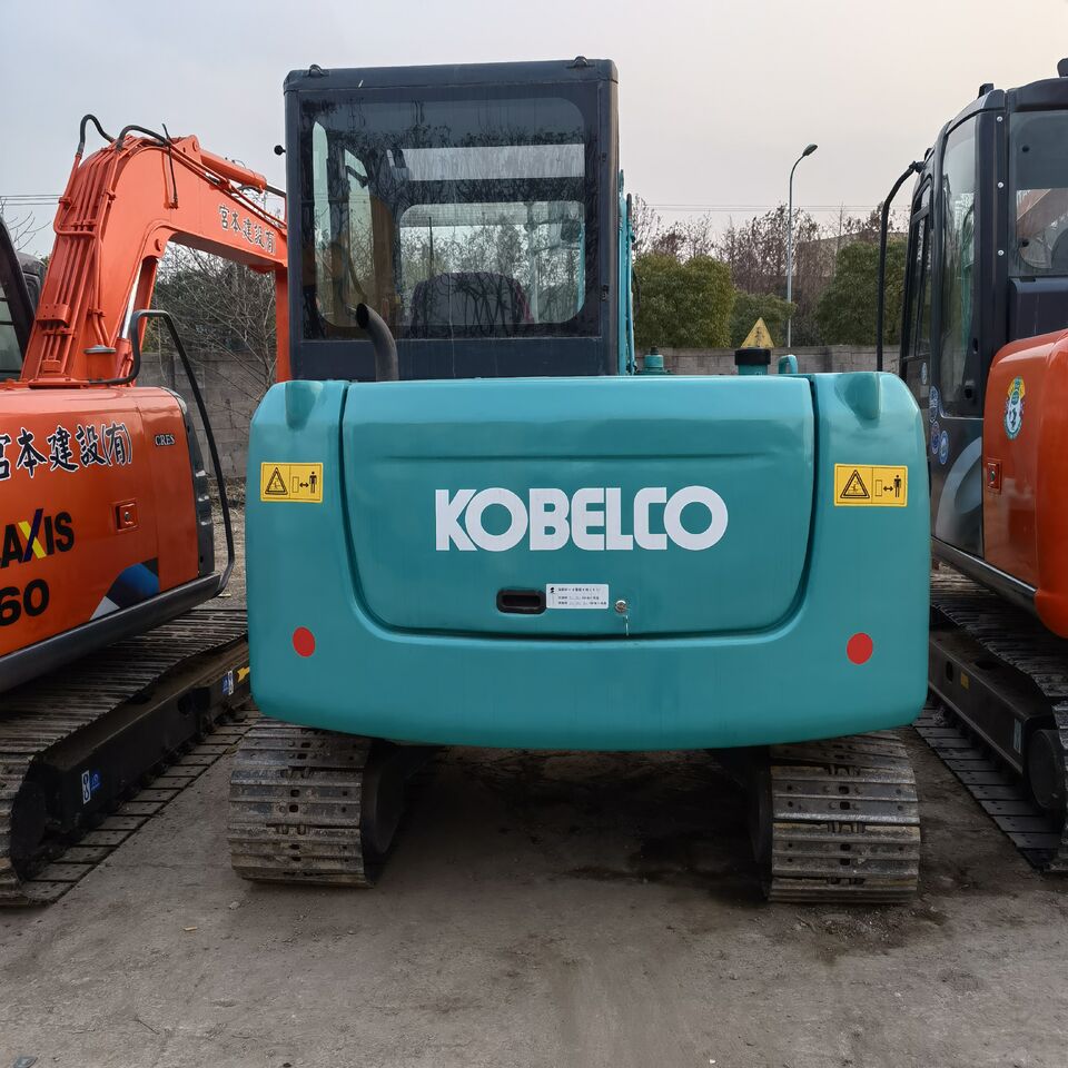 2024 Kobelco SK60-8 mini excavator, rear view 2024 Kobelco SK60-8 mini excavator, rear view